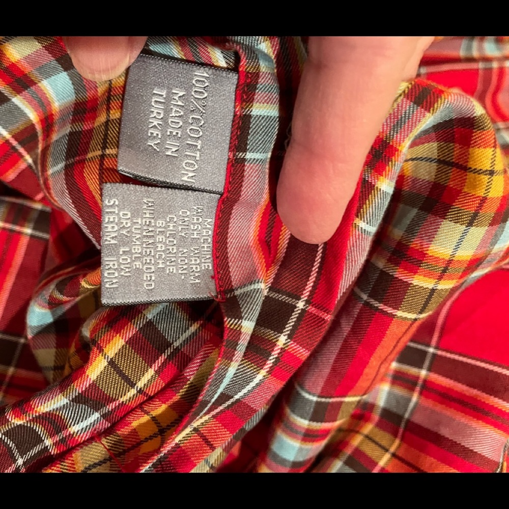 Hickey Freeman Long Sleeve Button Down Shirt Size Large - Picture 4 of 7